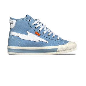 Sepatu Sneakers XternalStepSure Next Storm High Iced Blue Kasual Kanvas