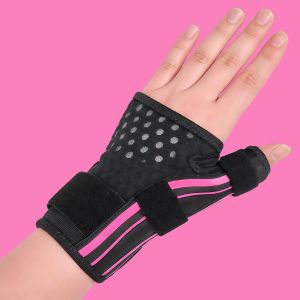 Có Thể Điều Chỉnh Hỗ Trợ Cổ Tay Ngón Tay Cái Nẹp 1/2 Chiếc Dành Cho Nam Và Nữ Thể Thao Tập Thể Dục Làm Việc Viêm Khớp Viêm Gân CMC Kích Hoạt Ngón Tay Nẹp