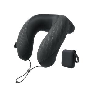 Beneunder | Portable Inflatable U-Shaped Neck Pillow Banana Leaf Press Air Travel Pillow High Speed Railway Aircraft Companion Cushion