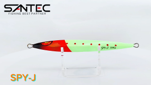 SANTEC - SPY-J METAL JIG 55g/75g/110g GLOW EFFECT JIGGING LURE FAST JIG