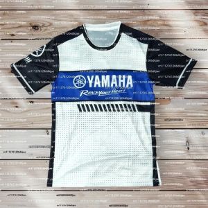 Yamaha | Áo Thun Thể Thao Nam YAMAHA Nhanh Khô Thoáng Khí Mùa Hè Dành Cho Đua Xe Đi Xe Đạp Địa Hình Tay Ngắn Thời Trang Chất Liệu Polyester.