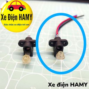 [Hàn sẵn dây] Cổng sạc tự ngắt xe điện trẻ em 6V 12V 24V đã hàn sẵn dây điện