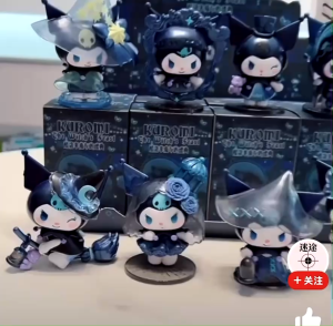 Kuromi Blind Box The Witch Festival series Cute Kuromi Anime Surprise Box Kawaii Collection Home Decorate Christmas Halloween Gifts to Friends Kuromi盲盒女巫节系列可爱Kuromi动漫惊喜盒Kawaii收藏家居装饰圣诞节万圣节礼物给朋友