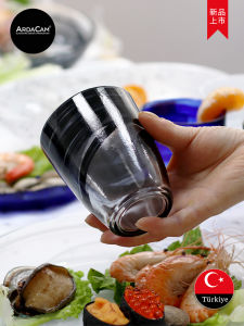 Elegant European Style Multi-Purpose Crystal Water Cup Pure Color Series ARDACAM2024 New Home Use Drinking Glass