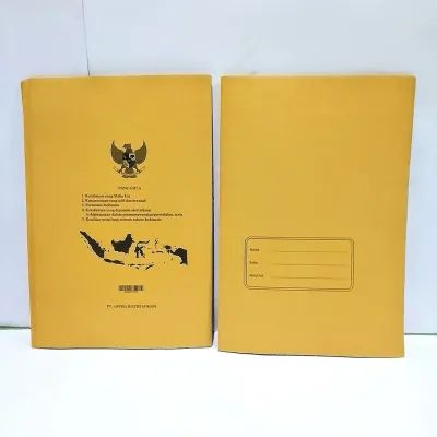 1 Pak Sampul Samson Coklat Nama Buku Tulis Sidu Kwarto / Buku Tulis Campus Isi 20 Lembar