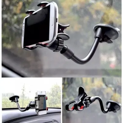 Holder HP Mobil Nempel Tempel Kaca - Lazypod Mobil Car Phone Smartphone Holder