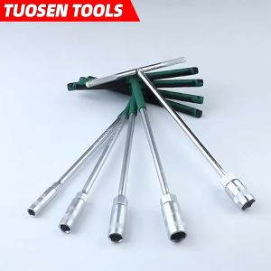 Cần xiết ốc chữ T đủ size từ 6mm tới 19mm sử dụng thép các bon cao độ cứng cao - hãng TUOSEN