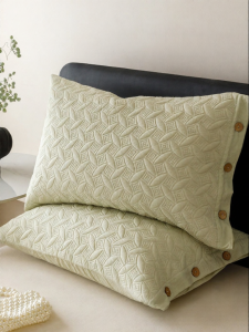 BEIPIN | Anti-Oil Cotton-Linen Pillowcase Pair