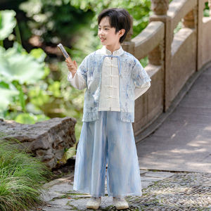 MPW | New Traditional Chinese Style Outfit for Children 2025 Two-Piece Set