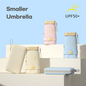 Payung poket Mini musim panas untuk perniagaan UV wanita 7 payung payung payung kalis air kalis air