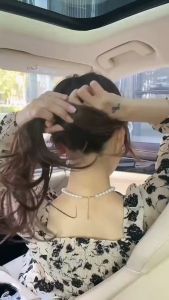 Kẹp Tóc Bướm Pha Lê Trong Suốt Lấp Lánh Combo 2 Cái Kẹp Càng Cua Cỡ Lớn Xinh Xắn Nữ Tính Hot Trend