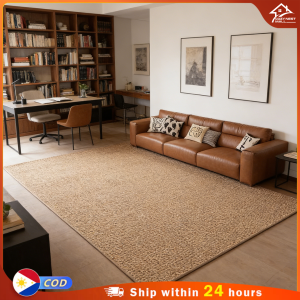 COZY Modern Faux Sisal Rug (Karpet na hindi madulas) Pineapple Weave Carpet Anti-Slip Bottom for Coffee Table / Bedroom Area Rug Wear-Resistant & Easy to Clean Minimalist Home Decor 4 Sizes available