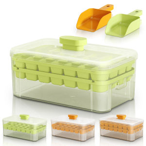 Ice Cube Tubs Household Ice Cube Artifact Large Capacity Ice Maker Press Refrigerator Homemade Food Grade Mold
