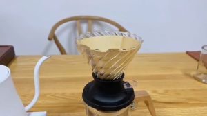 V60 Immersion Dripper Switch Glass Clever Drip Kopi Coffee Dripper Drip Coffee Maker Accessories