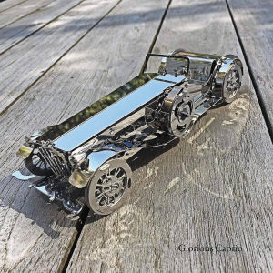 Metal Mechanical Transmission Gear Car Model 3D Puzzle Adult Version Assembling Toy from China Suitable for Ages 14 And above