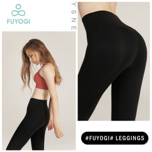 FUYOGI Womens Leggings High Waist Sport Yoga Pants Tummy Control Workout Butt Lifting Stretchy