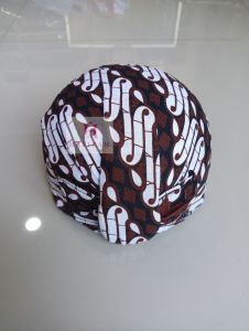 Set Sapit Urang & Blangkon Batik Solo Motif Lereng Garuda Sunda Dewasa Pria Motif Adem Tidak Luntur Ukuran Lengkap 5-10