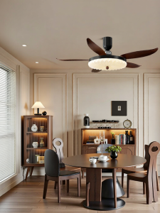 DGY | Retro Eye-Protecting Ceiling Fan Light