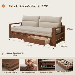 DONGMU | Giường Sofa Gấp Đa Năng Tiết Kiệm Không Gian