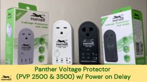 Panther PVP 3500 Voltage Surge Protector 3750 Watts with Power on Delay for Air-conditioner