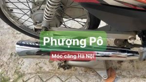 ⚡️FREESHIP⚡️ [Loại dày] Pô dream 2543 chữ S đít xéo móc Căng tiếng chuẩn dành cho dream 50-100/cub/67/wave 50/wave nhỏ