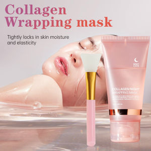 【BUY 1 TAKE 1】Collagen Wrapped Peel Off Facial Mask Flexibility Hydration Reduces Dilution Darkness Hydrolyzed Collagen Skin Care 