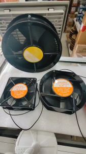 HOKOMO Cooling Blower Fan Axial Fan 8Inch  Ball Bearing 240VAC C/W Fan Filter