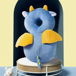 ทารกแรกเกิด Headrest Security หมอนกระเป๋าเป้สะพายหลังเด็กวัยหัดเดินเด็กหัว Fall Protection Pad เบาะการ์ตูนนุ่มหมอนความปลอดภัยกระเป๋าเป้สะพายหลัง