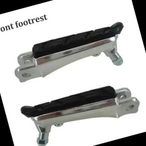 Motorcycle Front Foot Pegs Footrests Black Pedals for the phantom storm front eye CB190R