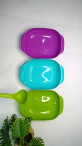 CPM Jasmine Serving Set S with Ladle/ Tempat Sayur Plastik/ Mangkok Sayur