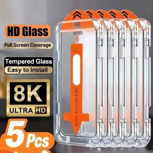 1-5PCS Ultra HD Tempered Glass Screen Protector For Xiaomi Mi 14 13 15T 14T 12T 11T 13T Pro 11 12Lite Full Cover Protective Film