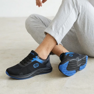 BUM Equipment Mens Shoe BMY99241/BMY99242 Black x Blue/Grey x Orange - Kasut Lelaki Kasual Selesa Sneakers