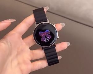 20mm Leather Magnetic Strap for Samsung Galaxy Watch 6 5 4 Active 2 40mm 44mm Galaxy Watch 6 4 Classic 42mm 46mm 43mm 47mm