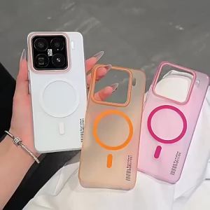 Ice Fog Magnetc Case For Motorola Signature Moto Edge 70 Fusion+ 60 Pro 50 Neo G77 G67 G57 G17 Power G86 Anti-drop Protect Cover