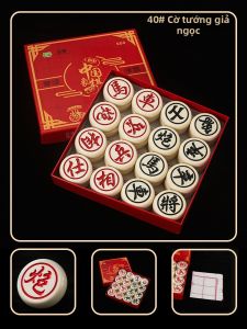 ZHUOLESHI | Bộ Cờ Tướng Trung Quốc Bền Như Ngọc