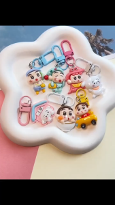 READY STOCK✨Crayon Shin Chan Keychain Cute Cartoon Pendant Shiro Nohara