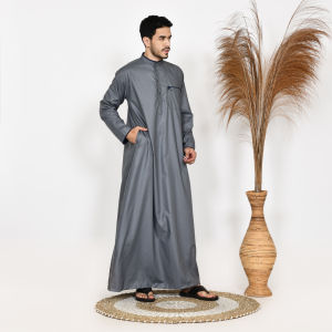 Jubah Pria Dewasa Premium Lengan Panjang Toyobo Fodu