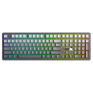 AULA | Bàn Phím Cơ Không Dây AULA F108 Pro V2 Đa Chế Độ Macro Chơi Game Kích Thước Đầy Đủ Màn Hình Thông Minh TFT Hot-swap Gasket 108 Phím