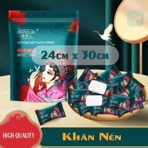 Gói 20 viên Khăn Nén MINAIER