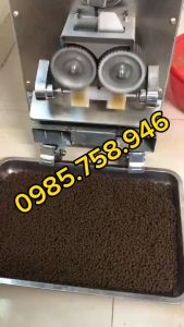 Máy vo viên tự động AW95s . Làm viên tam thất mật ong đường kính viên 6mm