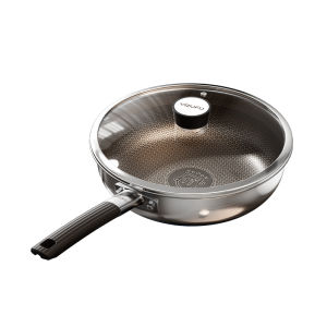 YIZHIFU | Titanium Stainless Steel No-Coating Nonstick Frying Pan