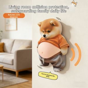 YZ | Cartoon Shiba Inu Door Stopper Pressure Relief