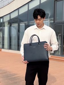 Cặp Da Thời Trang Công Sở .T906.Túi Xách Da Nam Nữ Cao Cấp.