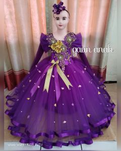 DRESS MEWAH MURAH ANAK USIA 1-10 THN (SEMATAKAKI)(FREE SLENDANG)