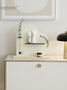 Creative Living Room Decorative Clock Stand Storage Rack New Home Decoration Accessories Placement Type Entrance Tabletop Decoration