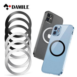[Buy 1 Take 1]DAMILE Magnetic Wireless Charger Sticker Universal Metal Rings Plate for Magsafe Wireless Charger Car Phone Holder Sheet for iPhone 12  13 14TP06