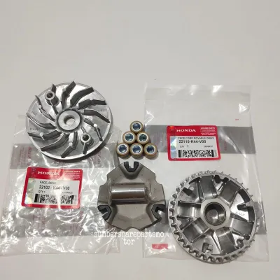 Genuine Pulley Set And Driveface for Honda beat Fi