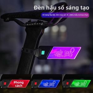 TUJIYD | Đèn Đuôi Sáng Tạo Động Lực Học Cho Đạp Đêm An Toàn Trên Đường và Xe Đạp Núi