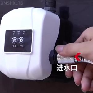 Bơm Tăng Áp Tự Động 24V DC Cho Máy Nước Nóng Năng Lượng Mặt Trời Ống Dẫn Nước Tắm - Bơm Áp Lực Gia Đình Cột Áp Cao 25m Bơm Nước Điện Áp Thấp