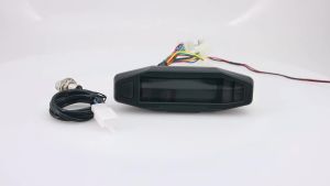 AD Universal Motorcycle Speedometer Digital Speed Meter LED Tachometer Dashboard Instrument Panel Meter LCD Display Y Bracket